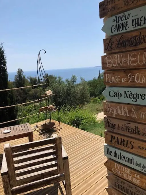 Nouveau ! Pleine Nature Et Vue Mer Au Lavandou Le Lavandou