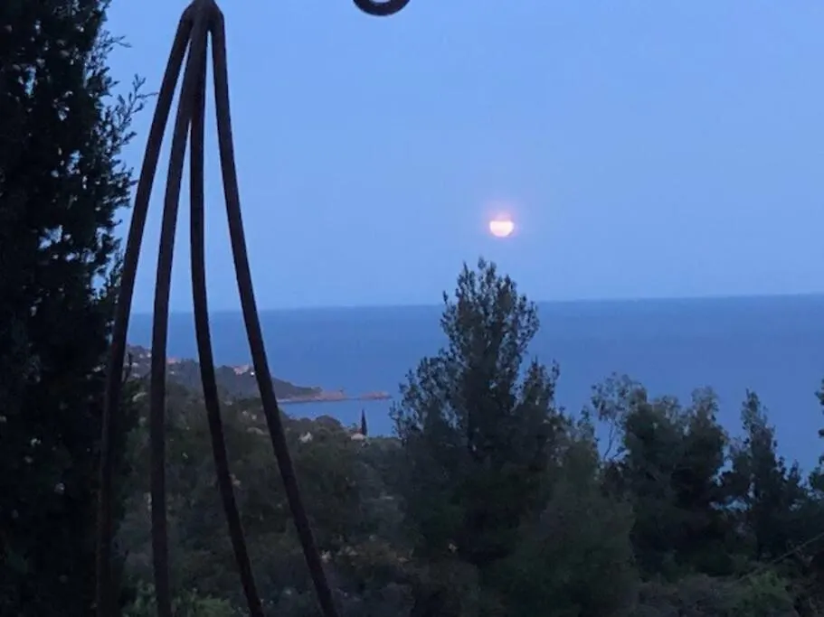 Villa Nouveau ! Pleine Nature Et Vue Mer Au Lavandou Le Lavandou