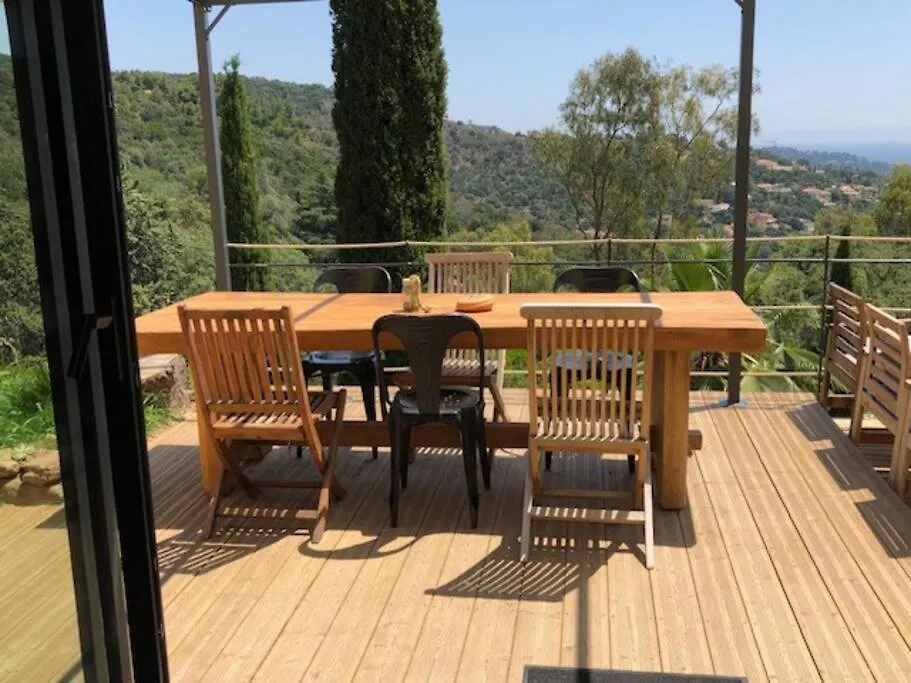 Villa Nouveau ! Pleine Nature Et Vue Mer Au Lavandou Le Lavandou